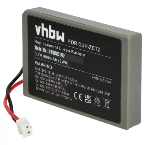 VHBW Gamer Joypad Akku KCR1410, LIP1522 - 800 mAh 3,7 V Li-Ion