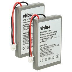   VHBW Gamer Joypad Akku KCR1410, LIP1522 - 1000 mAh 3,7 V Li-Ion