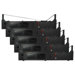 VHBW Tintaszalag Epson C13S015055 helyett - Fekete