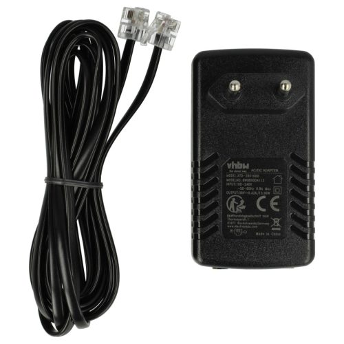 VHBW Hálózati adapter Delta Electronics ID18492, SSW-2054 helyett - 13 cm