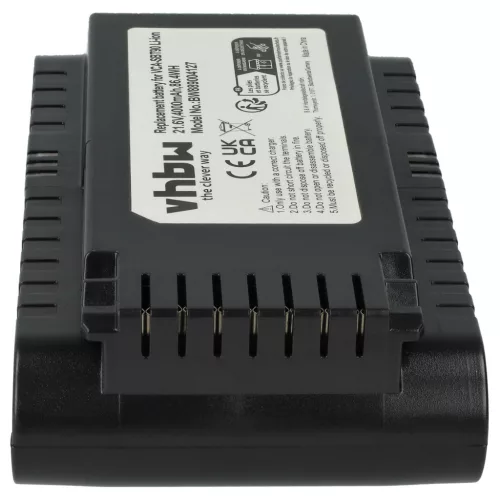 VHBW Akku Samsung DJ96-00221A, VCA-SBT90E, VCA-SBT90 - 4000 mAh 21,6 V Li-Ion