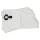VHBW Vacuum Cleaner Dust Bag Milwaukee 4932459689 replacement - fleece