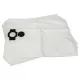 VHBW Vacuum Cleaner Dust Bag Milwaukee 4932459689 replacement - fleece