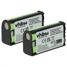 VHBW Mikrofonakku BA2015, BA-2015 - 1500 mAh 2,4 V NiMH