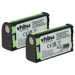 VHBW Mikrofonakku BA2015, BA-2015 - 1500 mAh 2,4 V NiMH