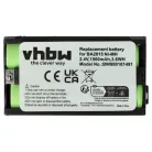 VHBW Mikrofonakku BA2015, BA-2015 - 1500 mAh 2,4 V NiMH