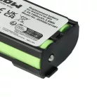 VHBW Mikrofonakku BA2015, BA-2015 - 1500 mAh 2,4 V NiMH