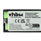 VHBW Wireless Headset Battery BA2015, BA-2015 - 1500 mAh 2.4 V NiMH