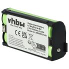 VHBW Wireless Headset Battery BA2015, BA-2015 - 1500 mAh 2.4 V NiMH