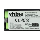 VHBW Wireless Headphone Battery Sennheiser BA2015, BA-2015 - 1500 mAh 2.4 V NiMH