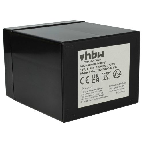 VHBW Akku Hecht, Wolf Garten, LD Systems, The Box - 6 Ah 12 V AGM