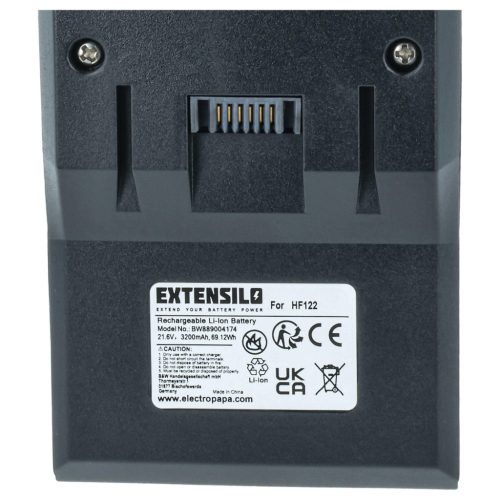 VHBW Staubsauger Akku B012, 35602208 - 3200 mAh 21,6 V Li-Ion