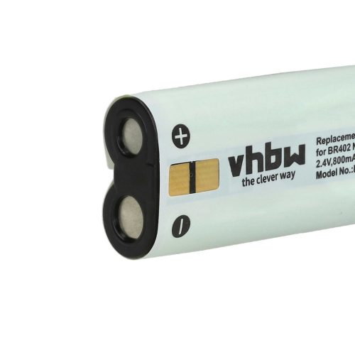 VHBW Diktiergerät Akku Olympus BR403, BR402 - 800 mAh 2,4 V NiMH