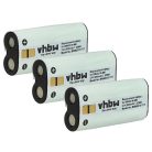 VHBW Dictaphone Battery Olympus BR403, BR402 - 800 mAh 2.4 V NiMH