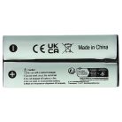 VHBW Dictaphone Battery Olympus BR403, BR402 - 800 mAh 2.4 V NiMH