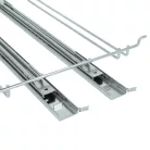 VHBW Teleskop-Schienenpaar Gorenje 640248, AC103 - 2 Schienenpaare