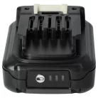 3x Battery replaces Makita 197396-9, 197402-0, 197390-1, 197394-3 Electric Power Tool - 1500 mAh, 12 V, Li-Ion