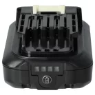 2x Battery replaces Makita 197396-9, 197390-1, 197402, 197394-3 Electric Power Tool - 2500 mAh, 12 V, Li-Ion