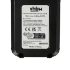 2x Battery replaces Makita 197396-9, 197402-0, 197390-1, 197394-3 Electric Power Tool - 3000 mAh, 12 V, Li-Ion