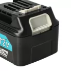 2x Battery replaces Makita 197396-9, 197402-0, 197390-1, 197394-3 Electric Power Tool - 4000 mAh, 12 V, Li-Ion