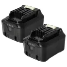 2x Battery replaces Makita 197396-9, 197390-1, 197402, 197394-3 Electric Power Tool - 5000 mAh, 12 V, Li-Ion