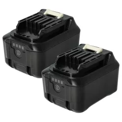   2x Battery replaces Makita 197396-9, 197390-1, 197402, 197394-3 Electric Power Tool - 5000 mAh, 12 V, Li-Ion