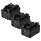 3x Battery replaces Makita 197396-9, 197390-1, 197402, 197394-3 Electric Power Tool - 5000 mAh, 12 V, Li-Ion