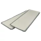 VHBW Mop Head Clean Maxx 09996 for Mop - polyester, white, gray