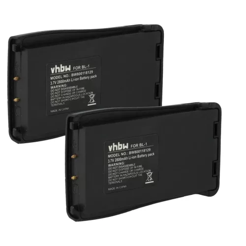 VHBW Radio Akku Baofeng BL-1 Ersatz - 2800 mAh 3,7 V Li-Ion
