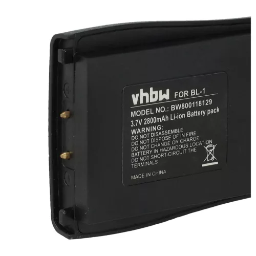 VHBW Radio Akku Baofeng BL-1 Ersatz - 2800 mAh 3,7 V Li-Ion