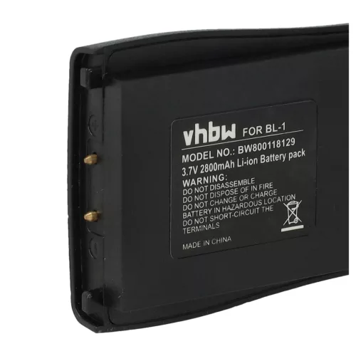 VHBW Radio Battery Baofeng BL-1 replacement - 2800 mAh 3.7 V Li-Ion