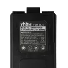 VHBW Radio Battery Baofeng BL-5 - 3800 mAh 7.4 V Li-Ion