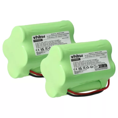 VHBW Radio Akku BP120, BBTY0356001, BP180, BP150, BP250 - 1200 mAh 4,8 V NiMH