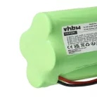 VHBW Radio Akku BP120, BBTY0356001, BP180, BP150, BP250 - 1200 mAh 4,8 V NiMH