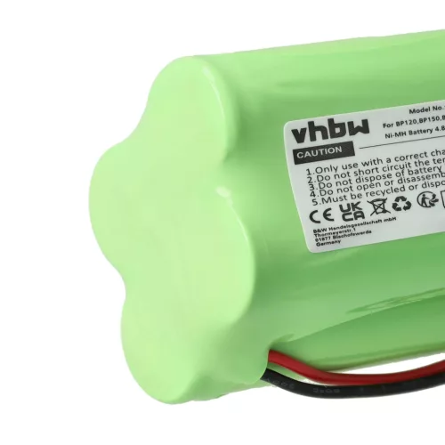VHBW Radio Akku BP120, BBTY0356001, BP180, BP150, BP250 - 1200 mAh 4,8 V NiMH