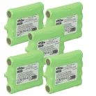 VHBW Radio Akku FA-BP, GA-CT, GA-CR, GA-CM, FA-CK - 600 mAh 4,8 V NiMH