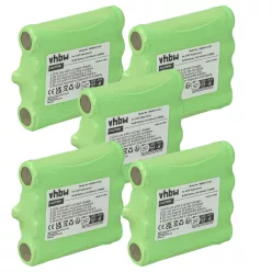   VHBW Radio Akku FA-BP, GA-CT, GA-CR, GA-CM, FA-CK - 600 mAh 4,8 V NiMH