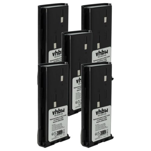 VHBW Radio Battery Bidatong BD-15-L - 1600 mAh 7.2 V NiMH