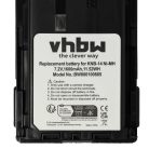 VHBW Radio Battery Bidatong BD-15-L - 1600 mAh 7.2 V NiMH