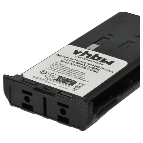 VHBW Radio Akku Bidatong BD-15-L - 1800 mAh 7,4 V Li-Ion