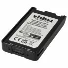 VHBW Radio Akku KNB-24LX, KNB-24, KNB-24Li, KNB-25A, KNB-25, KNB-24L - 2000 mAh 7,4 V Li-Ion