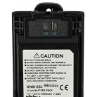 VHBW Rádió Akkumulátor KNB-63L, KNB-65L - 1000 mAh 7,4 V Li-Ion