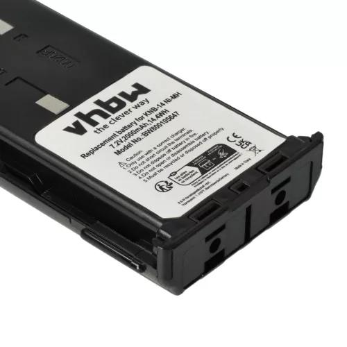 VHBW Radio Akku Bidatong BD-15-L - 2000 mAh 7,2 V NiMH