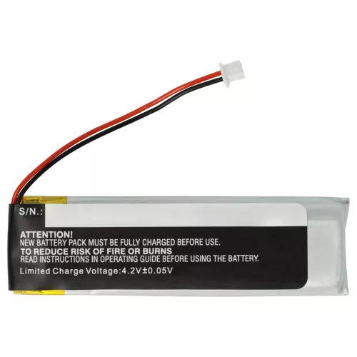 VHBW Kabellose Kopfhörer Akku Midland 752068PL - 950 mAh 3,7 V Li-Polymer