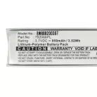 VHBW Kabellose Kopfhörer Akku Midland 752068PL - 950 mAh 3,7 V Li-Polymer