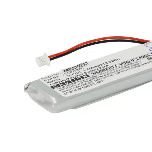 VHBW Kabellose Kopfhörer Akku Midland 752068PL - 950 mAh 3,7 V Li-Polymer