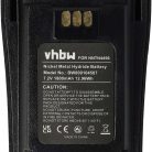 VHBW Radio Akku Motorola CP040, CP200d, DP1400 - 1800 mAh 7,2 V NiMH