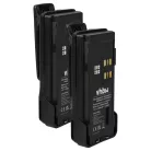 VHBW Radio Akku PMNN4406BR, PMNN4406, PMNN4409 - 2200 mAh 7,4 V Li-Ion
