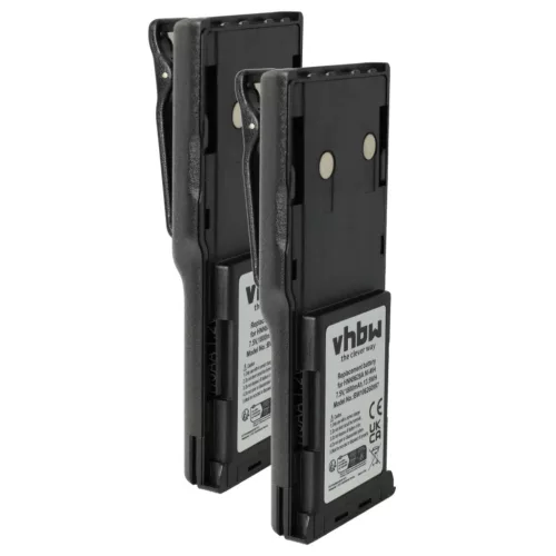 VHBW Radio Battery HNN8133C, HNN9628A, HNN8308A, HNN9628 - 1800 mAh 7.5 V NiMH
