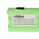 VHBW Radio Battery 53617, KEBT-086-B - 700 mAh 3.6 V NiMH